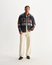 Laden Sie das Bild in den Galerie-Viewer, Wax London - Whiting Overshirt - Blue/Multicolour Hemden Wax London

