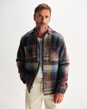 Laden Sie das Bild in den Galerie-Viewer, Wax London - Whiting Overshirt - Blue/Multicolour Hemden Wax London

