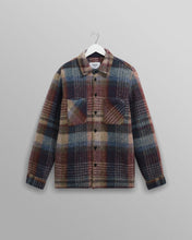 Laden Sie das Bild in den Galerie-Viewer, Wax London - Whiting Overshirt - Blue/Multicolour Hemden Wax London
