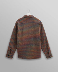 Wax London - Whiting Mini Check Overshirt - Multicolour Hemden Wax London