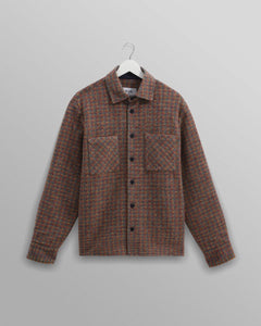 Wax London - Whiting Mini Check Overshirt - Multicolour Hemden Wax London