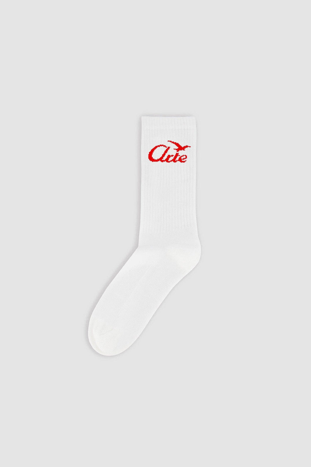 Arte Antwerp - Bird Logo Socks - White Accessoires Arte Antwerp