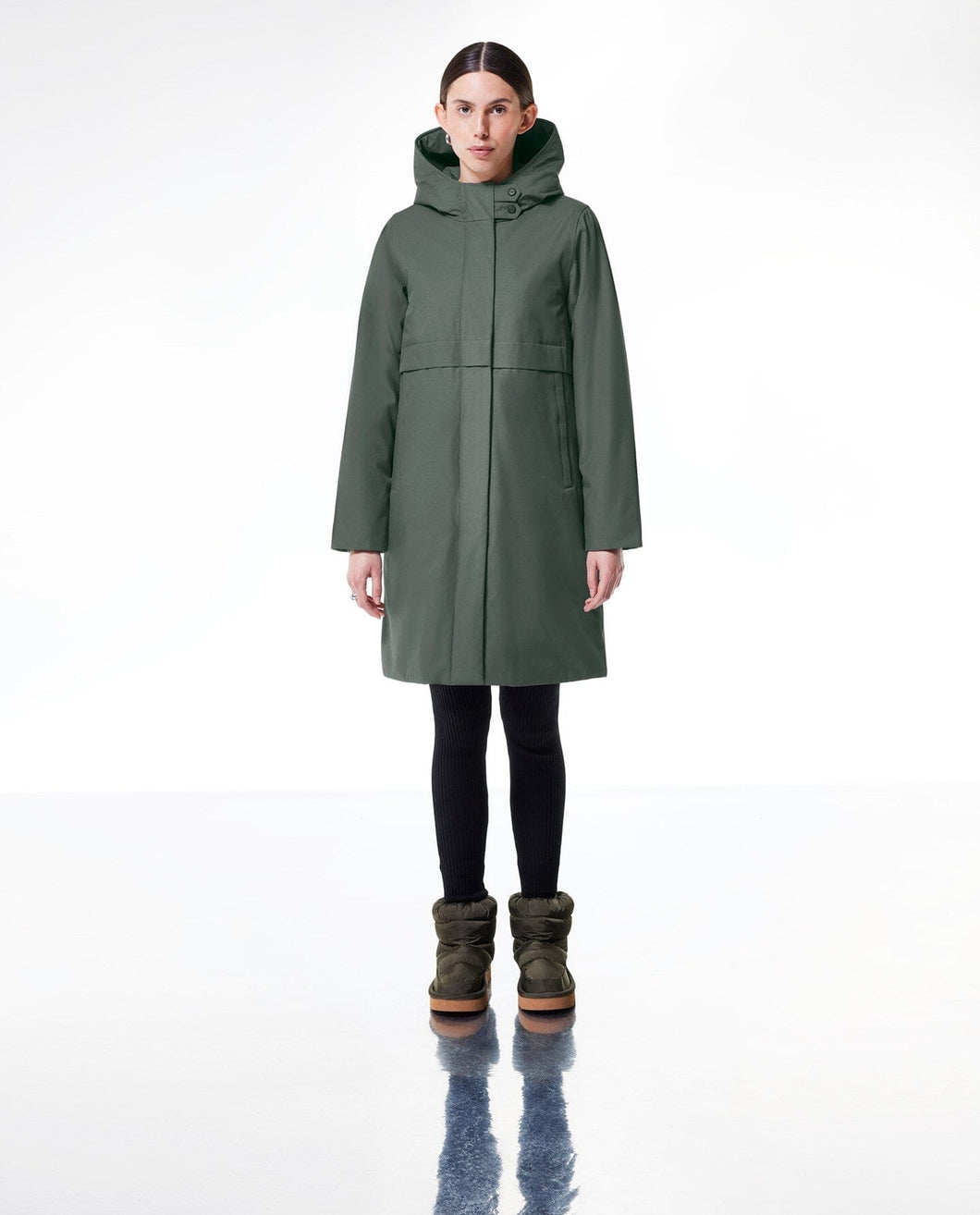 Elvine - Nicole - Stone Green Jacken Elvine