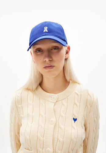 Armedangels - Yenaas Bold Cap - Dynamo Blue Accessoires Armedangels