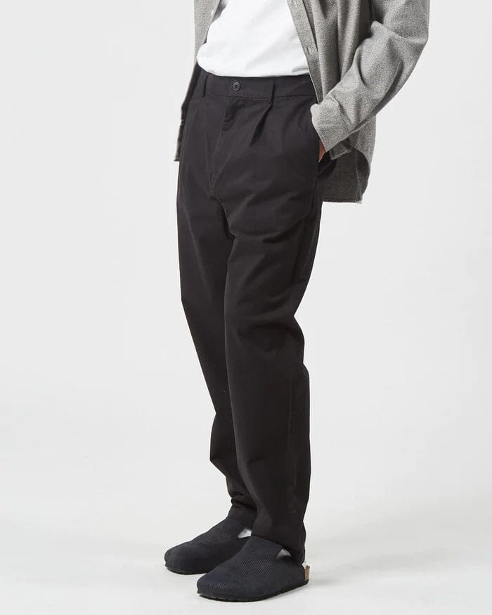 Minimum - Bertils Stoffhose 9344 - Black Hosen Minimum