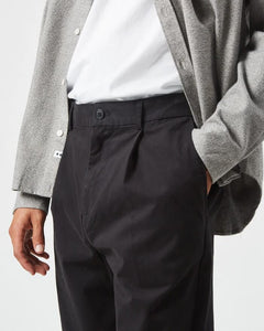Minimum - Bertils Stoffhose 9344 - Black Hosen Minimum