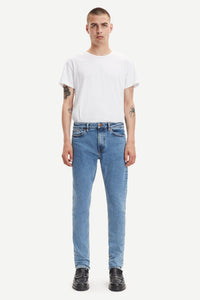 Samsøe Samsøe - Stefan Jeans - Light Ozone Marble Hosen Samsøe Samsøe