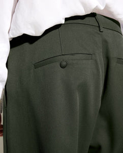 Elvine - Arnason Dobby Structure Pants - Shelter Green Jacken Elvine