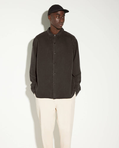 Elvine - Ossian Shirt - Black Hemden Elvine