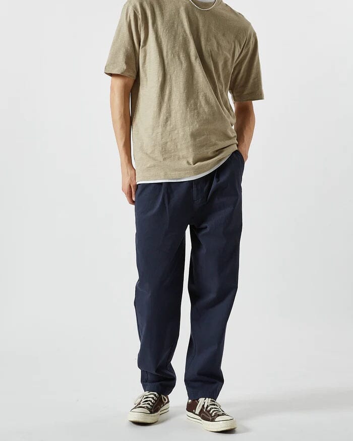 Minimum - Bertils Stoffhose 9344 - Navy Hosen Minimum