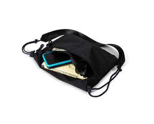 Taikan - Sacoche Large Premium Nylon Bag - Black Blue Taschen Taikan
