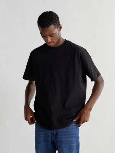 Woodbird - Baine Base Tee - Black T-Shirts Woodbird