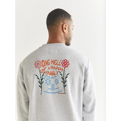 Kopie von Woodbird - Jacs Family Crewneck - Snow Pullover Woodbird